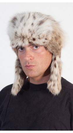 Lynx fur hat - Russian style